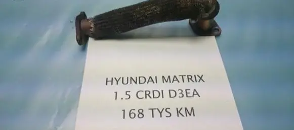 Hyundai Matrix EGR valve line/pipe/hose