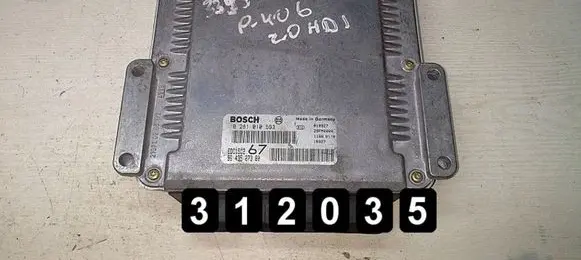 Peugeot 406 Engine control unit/module 0281010593