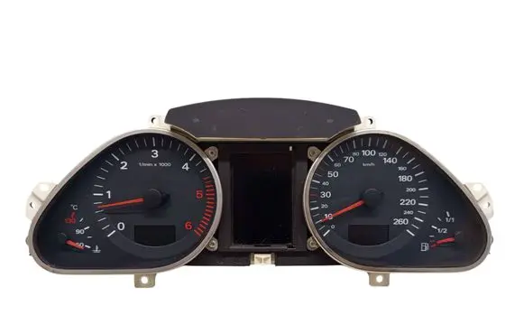 Audi A6 S6 C6 4F Speedometer (instrument cluster) 5550007301
