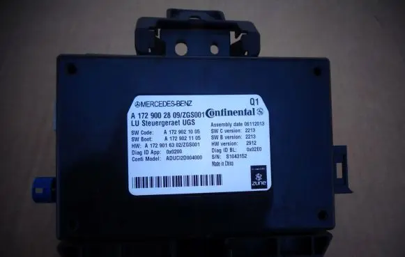 Mercedes-Benz SLK R172 Cruise control unit/module A1729002809