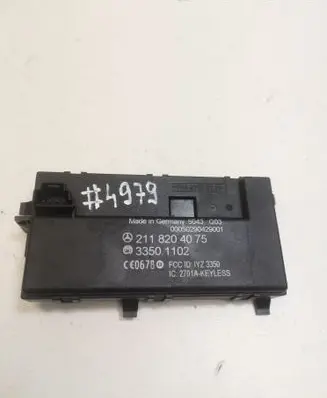 Mercedes-Benz CLS C219 Keyless (KESSY) go control unit/module 2118204075