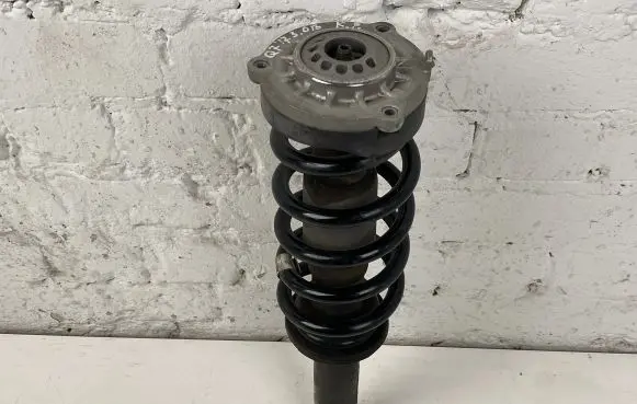 Audi Q7 4M Front shock absorber with coil spring 8R0412131