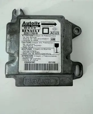Renault Megane II Airbag control unit/module 600639400 8200117651B