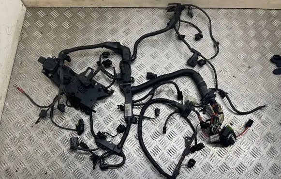 BMW 3 E90 E91 Engine installation wiring loom 850720902 EF00275243 758053705F