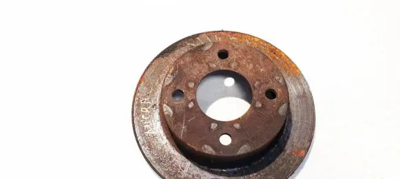 Nissan Micra Front brake disc neventiliuojamas