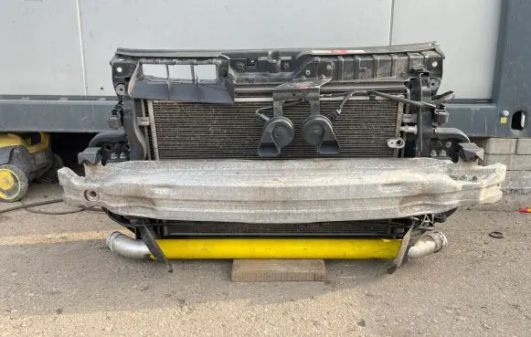Audi A6 S6 C6 4F Radiator support slam panel