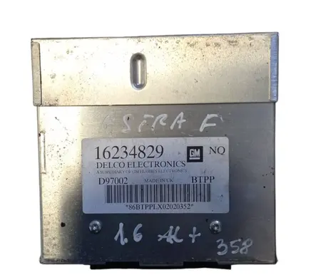 Opel Astra F Engine control unit/module 16234829