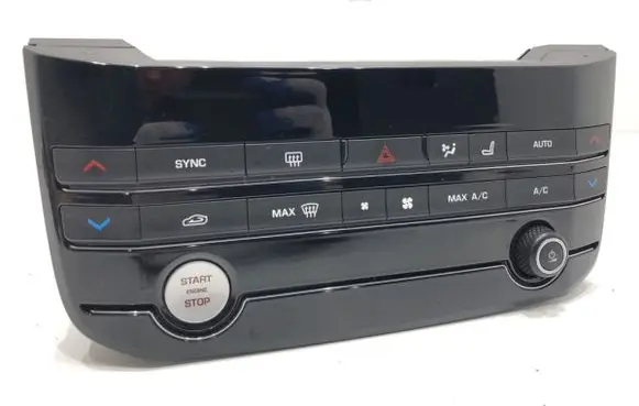 Jaguar XF Interior fan control switch 