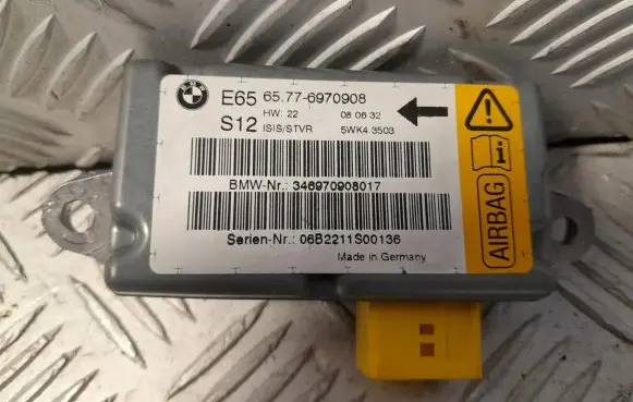 BMW 7 E65 E66 Airbag control unit/module 6970908