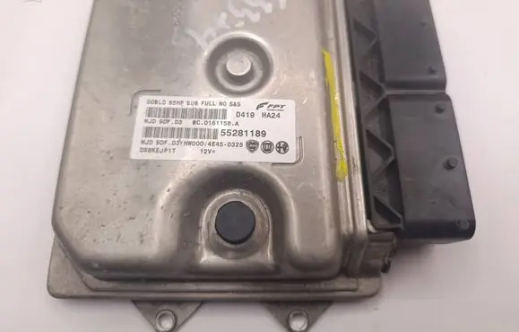 Fiat Doblo Engine control unit/module 55281189 BC0161158A
