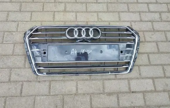 Audi A4 S4 B9 Front bumper upper radiator grill 8W0853651AB