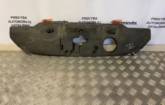 Engine bonnet/hood lock trim molding