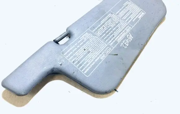 Nissan Almera Sun visor