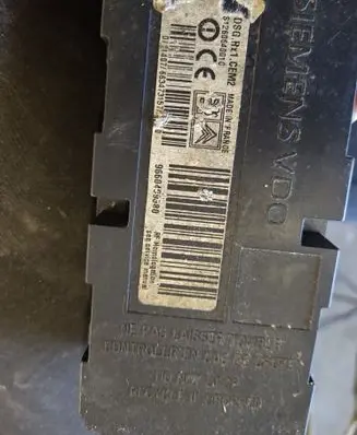 Peugeot 406 Tire pressure control unit S1260640010