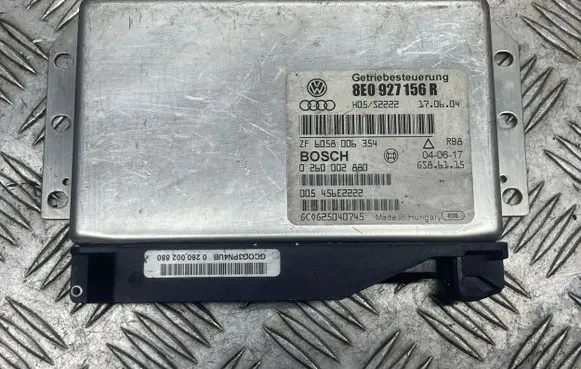 Audi A4 S4 B6 8E 8H Gearbox control unit/module 0260002880 8E0927156R 6058006354