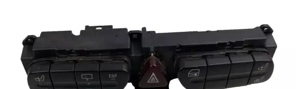 Mercedes-Benz C W203 Hazard light switch 2038218658