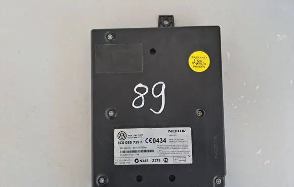 Volkswagen PASSAT B6 Phone control unit/module 3C0035729F 001022E82D0A N342Z276