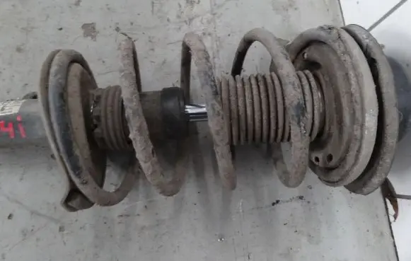 Peugeot 206 Front shock absorber with coil spring