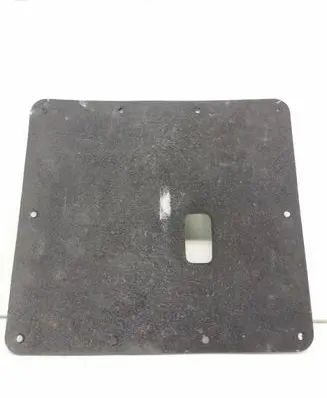 Rear door card panel trim
