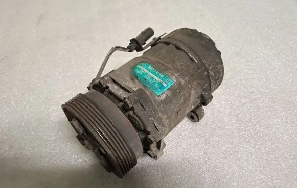 Volkswagen Sharan Air conditioning (A/C) compressor (pump) 7M3820803
