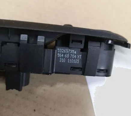 Peugeot 407 Electric window control switch 96468704XT