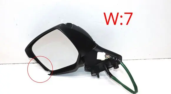 Subaru Forester SJ Front door electric wing mirror 037507 027507
