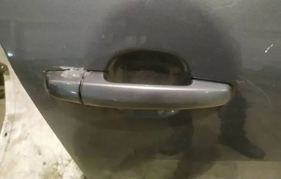 Suzuki Grand Vitara II Front door exterior handle 