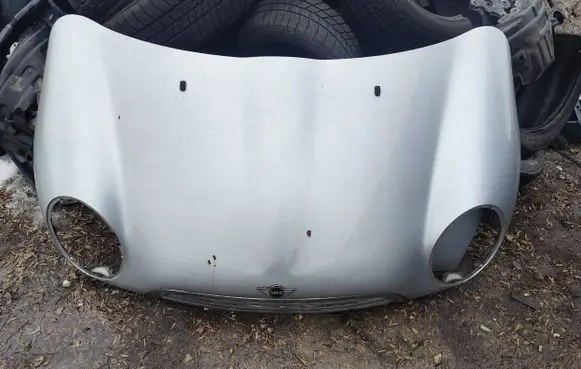 Mini One - Cooper R50 - 53 Engine bonnet/hood PURESILVER 9007