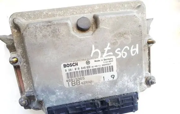 Fiat Punto (188) Engine control unit/module 0281010846 46815965