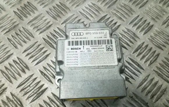 Audi A3 S3 A3 Sportback 8P Airbag control unit/module 8P0959655J