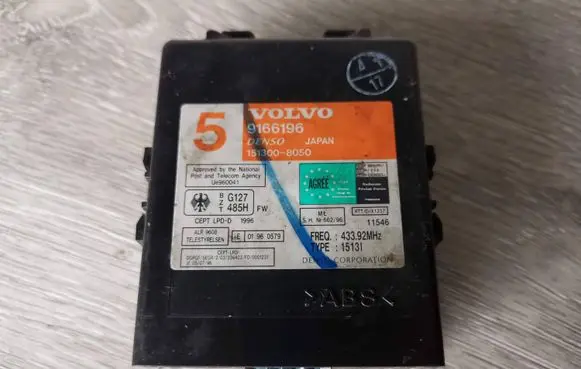 Volvo S70 V70 V70 XC Other control units/modules 9166196 151300-8050