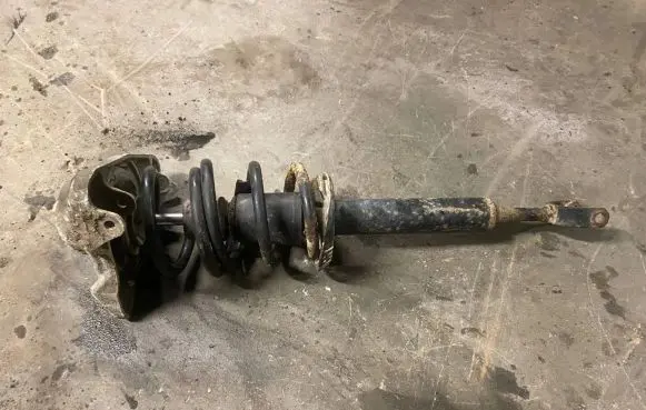 Audi A4 S4 B5 8D Front shock absorber with coil spring 8D0412103B 5157