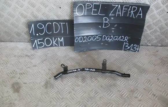 Opel Zafira B Power steering hose/pipe/line