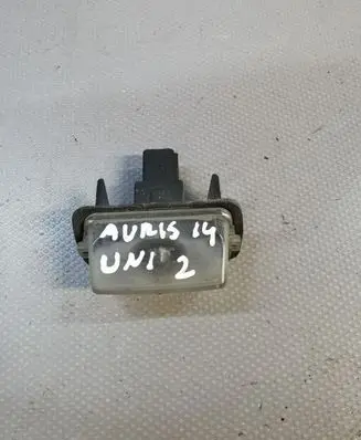 Toyota Auris E180 Number plate light