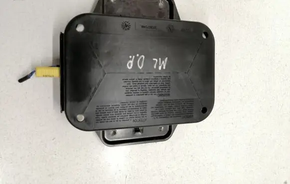 Front door airbag