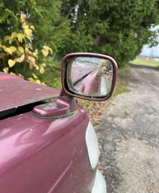 Hyundai Galloper Manual wing mirror 