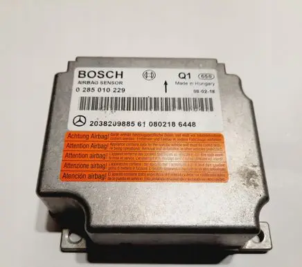 Mercedes-Benz CLK A209 C209 Airbag control unit/module 2038209885