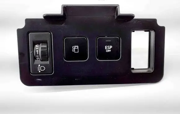 Headlight level height control switch