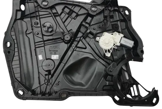 Volkswagen Tiguan Front door window regulator with motor 571837401L
