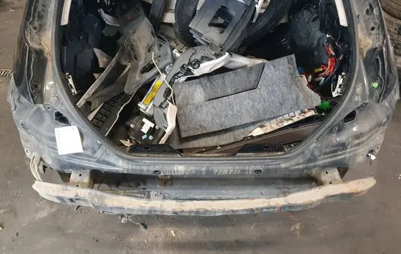 Mercedes-Benz CLS C218 X218 Rear bumper support beam 