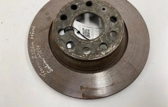 Volkswagen Touran I Rear brake disc 1K0615601AD