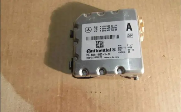 Mercedes-Benz S W221 Windshield/windscreen camera A0009050338