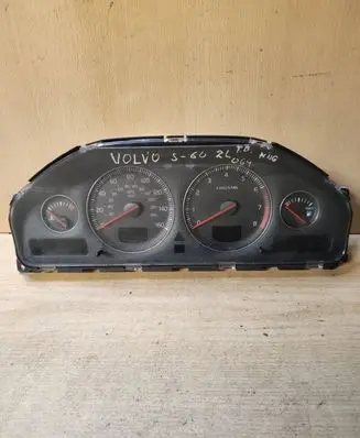 Volvo S60 Speedometer (instrument cluster) 30746107 69594710T 8602883