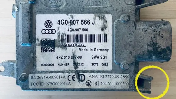 Audi A7 S7 4G Blind spot module 4G0907566J