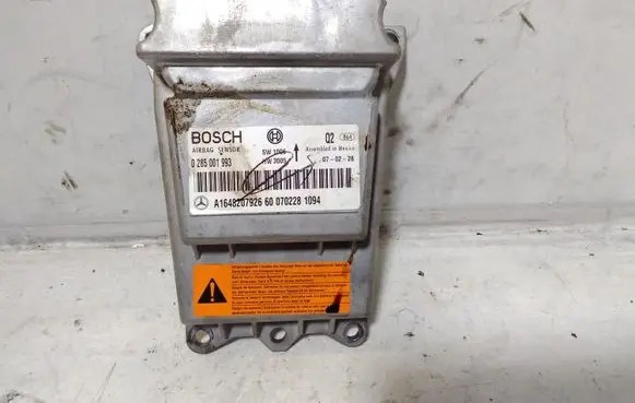 Mercedes-Benz ML W164 Airbag control unit/module A1648207926 0285001993