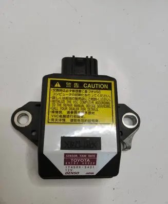 ESP acceleration yaw rate sensor