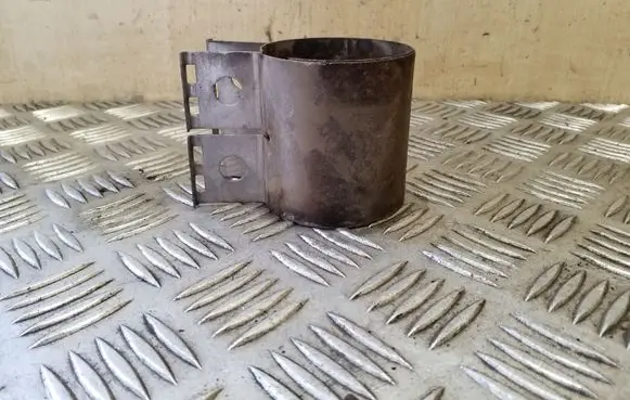 BMW 5 GT F07 Muffler pipe connector clamp 