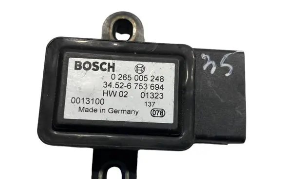 BMW X5 E53 ESP acceleration yaw rate sensor 753694 34526753694 0265005248