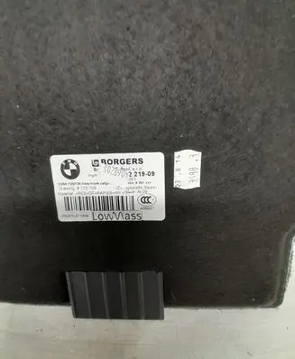 BMW X3 F25 Trunk/boot floor carpet liner 9175109