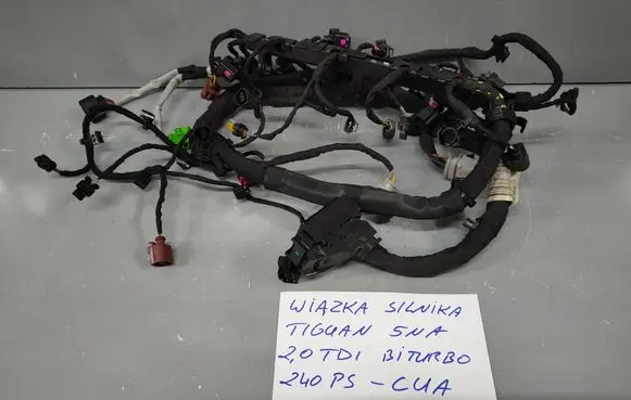Volkswagen Tiguan Engine installation wiring loom 03N972627C 4H0906235A 4H0906235B